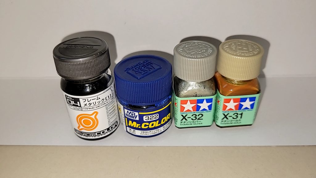 使用した塗料はこんな感じです