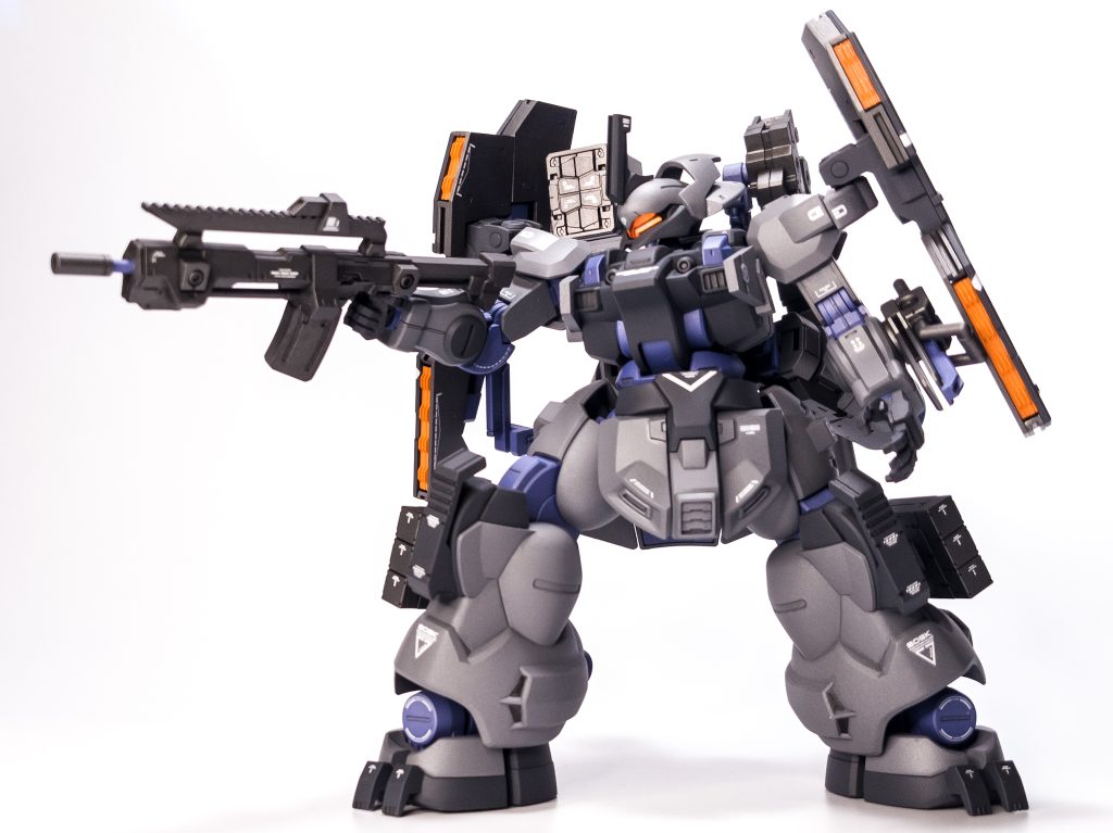 バトルライフル射撃。やっぱり実弾兵器は安定感がありますね。