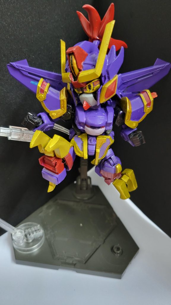 第二形態（烏天人形）使用了兩張蚩尤的三重能量記憶卡變的形態，能夠在空中高速移動，使用腳上的鷹爪攻擊同捕捉獵物。