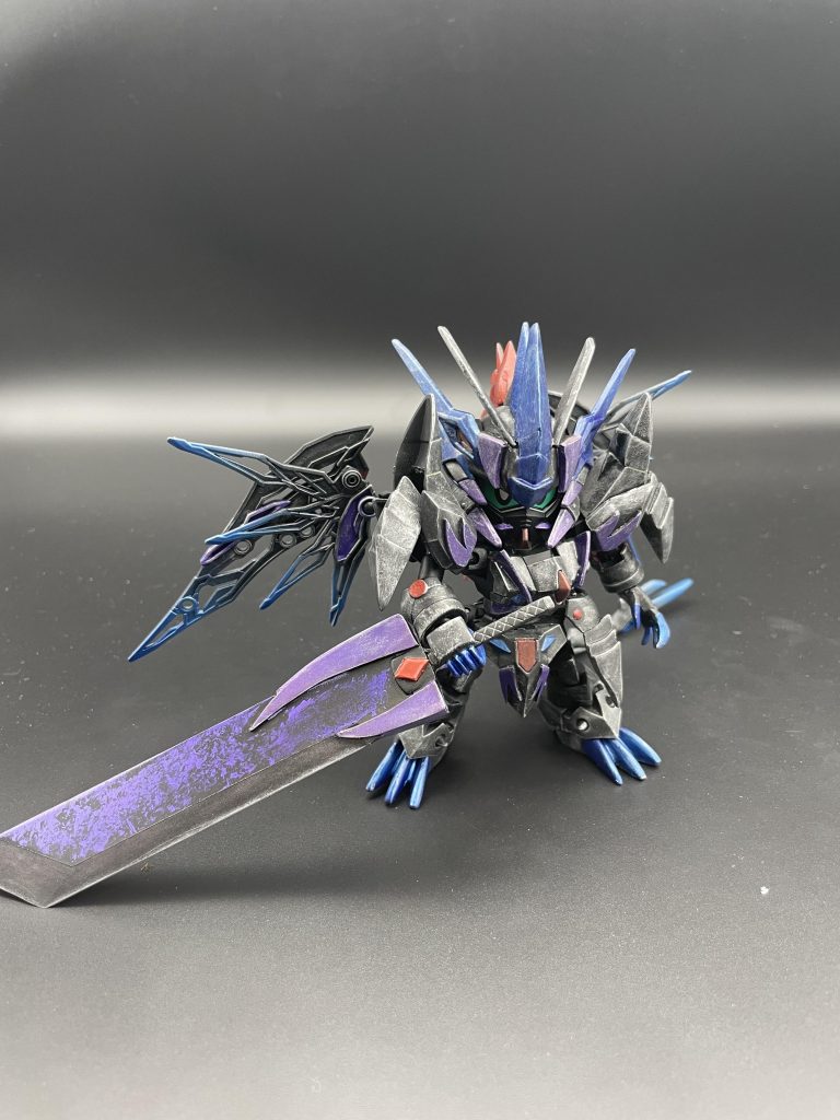 でかい剣、鎧、翼、男のロマンぶっ込んだ作品になったと思います💪💪