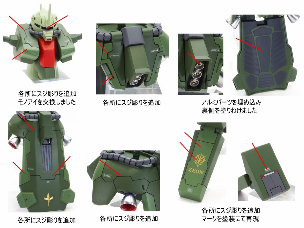 HGUC ザクⅢ改–2枚目/制作者：gunplacraft