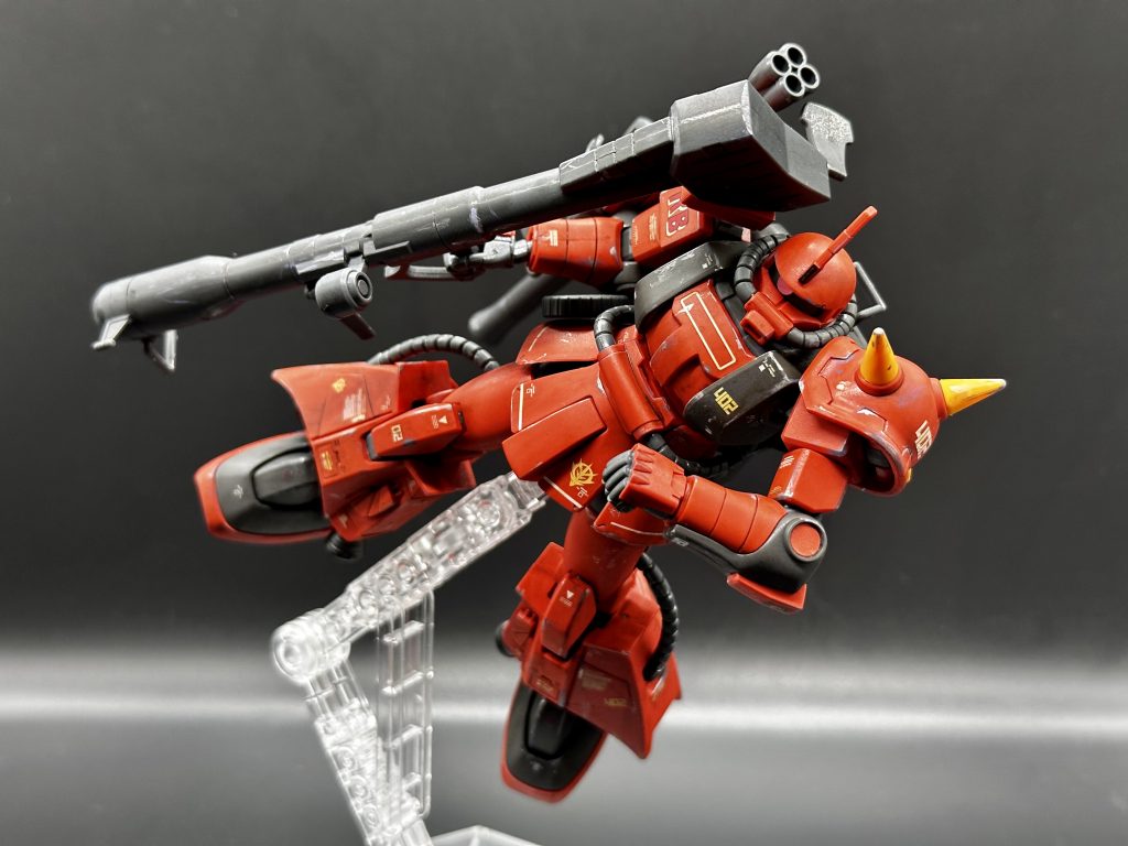 HGUC ジョニー・ライデン専用ザク–7枚目/制作者：macky