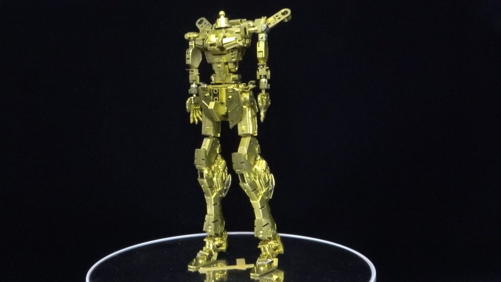 内部フレームはガイアノーツのスターブライトブラスで塗装しました。