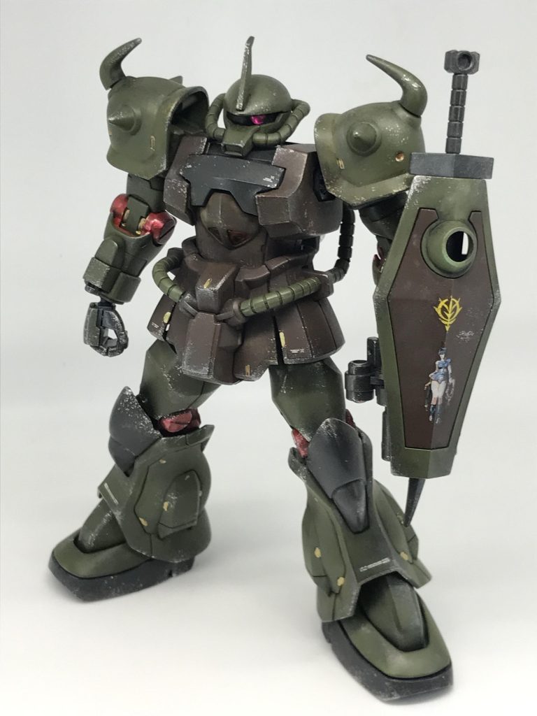 関節やモールドのゴールドの差し色は全て爪楊枝で色付けしました筆使うと洗うの面倒だから🙄ちなみにはみ出ても私は気にしないので、はみ出た部分も拭き取りなしのお手抜きw