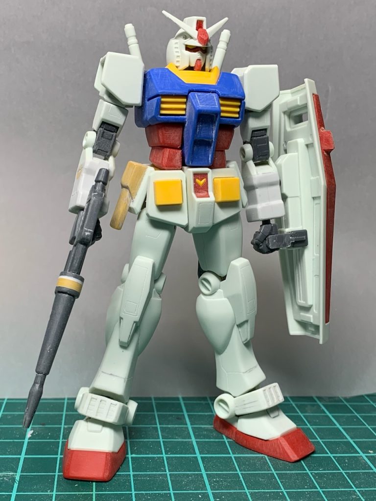 肩の形状も旧キットに合わせました！