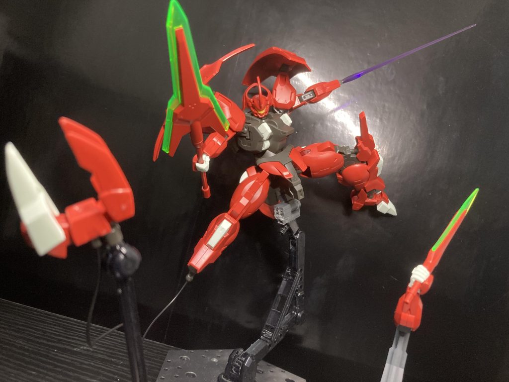 さらにリード線まで付属！自身の力で維持できるタイプのリード線ではないですがこのぐらいでちょうどいいかなと！