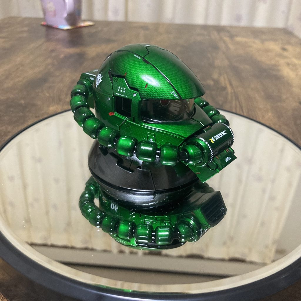 exceed model ザクヘッド カーボン風–2枚目/制作者：VR46