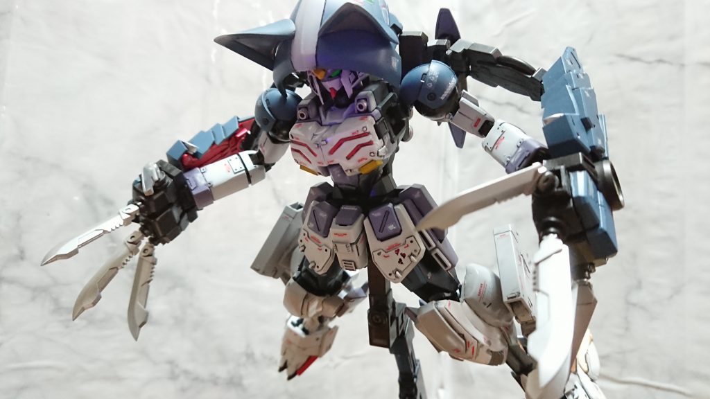 ガンダムヘビーアームズ(ウルフ)–5枚目/制作者：chi-tan