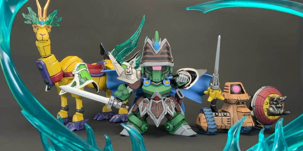 ●風騎士の武具(オリジナル)風神の槍盾鎧を相棒たちから受け取るぞ!