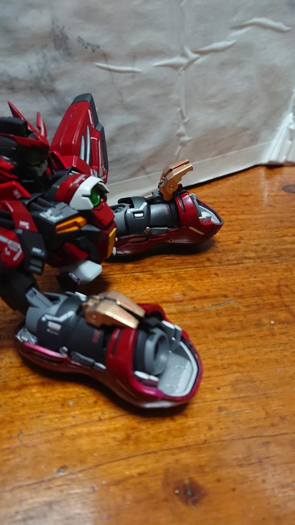 変形、爪は純正体が移植   ちゃんと稼働します