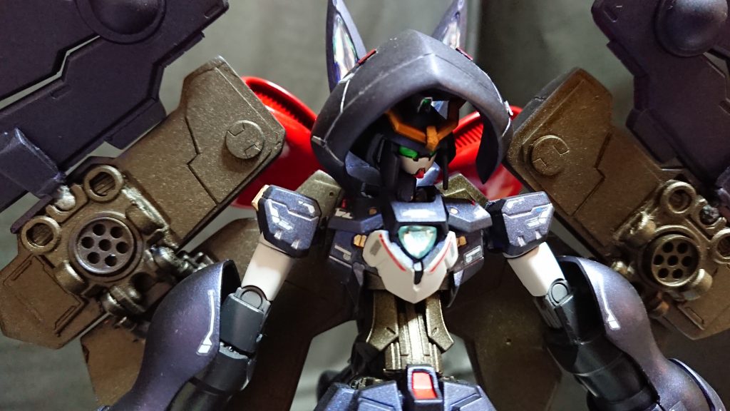 マントの稼働ですがmgのザク足のフレームがごつかったので、これとポールジョイントで