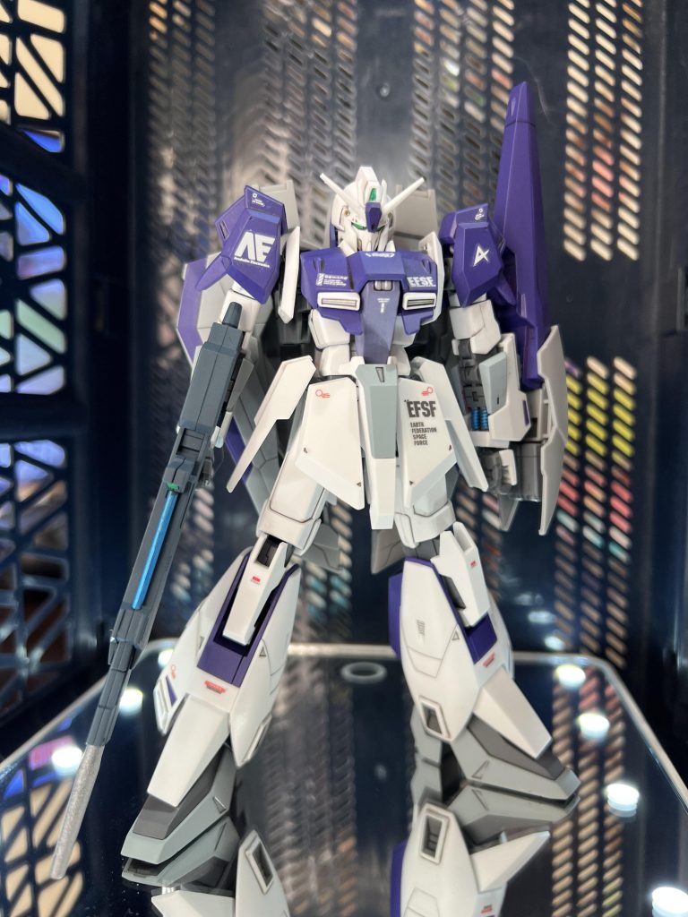 Zガンダムの妄想アムロ機です✨ゼータプラスのテスト機カラーの青版的な塗装であります♪