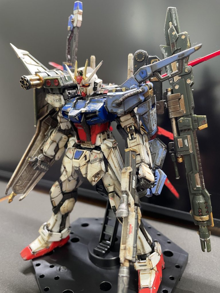 RG パーフェクトストライクガンダム–4枚目/制作者：つちや