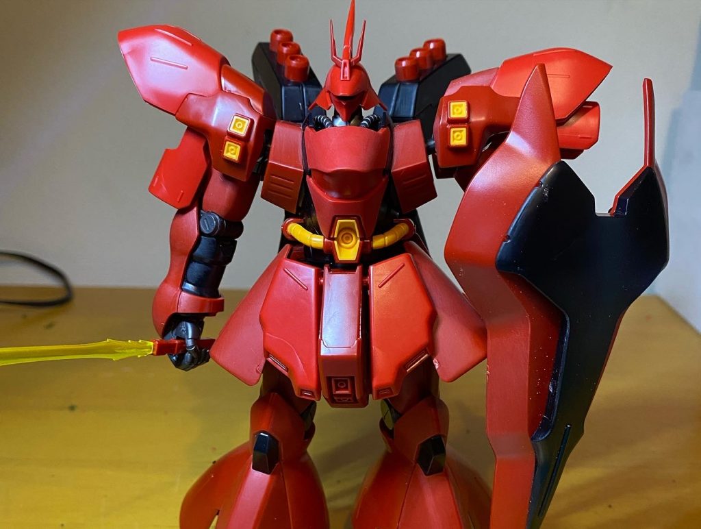 バーニアフルLED化　HGサザビーさん–4枚目/制作者：爆裂ゆうやん