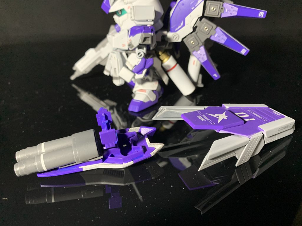 BB戦士 Hiνガンダム改修(HMBR、HWS風武装付き)–5枚目/制作者:ミヤさん