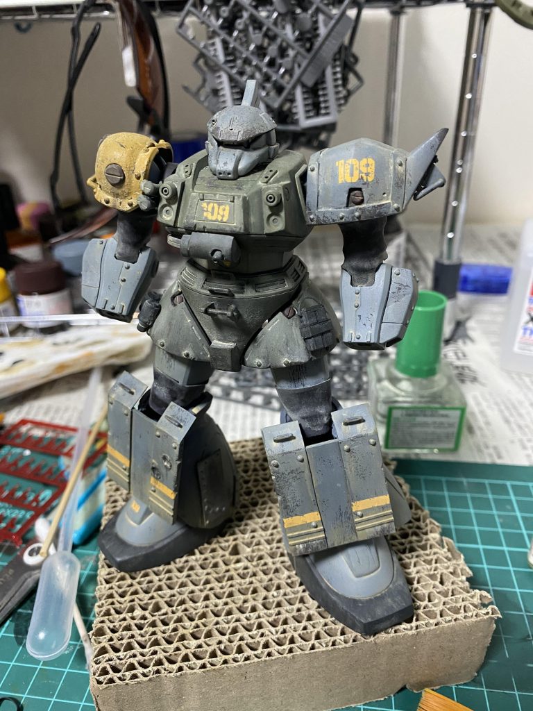 塗装完了後こっちの方が細かい傷とかは分かりやすいかな🤔