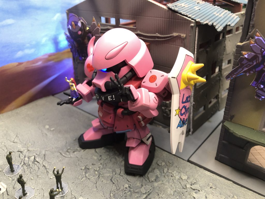 BB戦士　ザクウォーリア（ライブ仕様）–3枚目/制作者：imatoshi