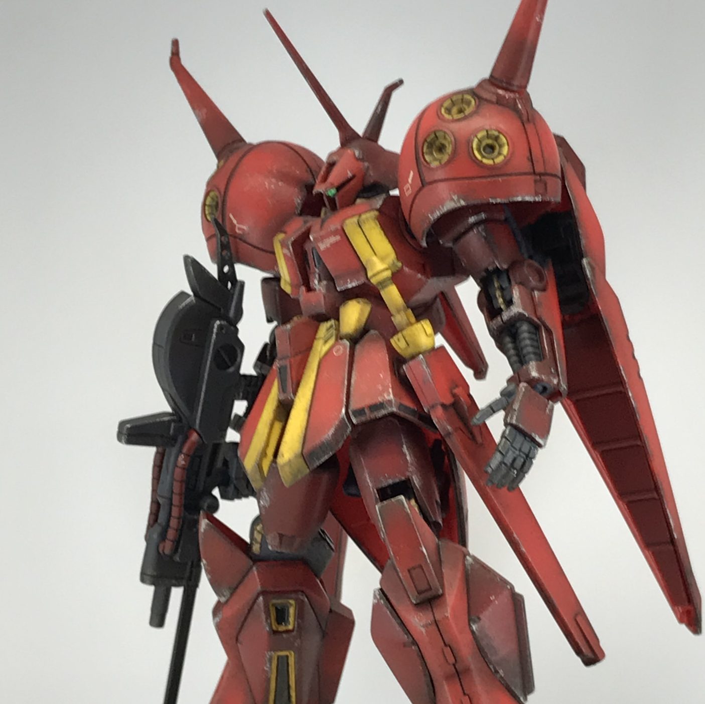 HG R•ジャジャ 無塗装 お手軽ウェザリング ＋ お手軽撮影ブース