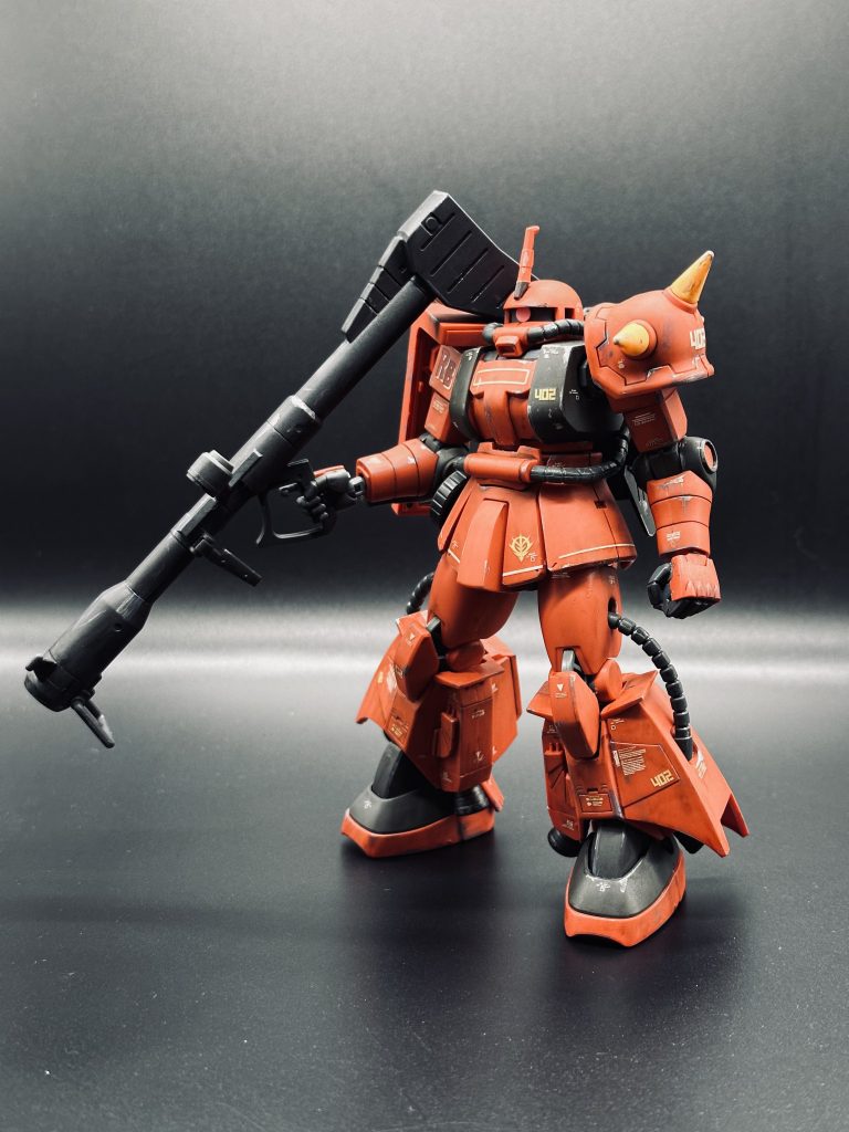 HGUC ジョニー・ライデン専用ザク–9枚目/制作者：macky
