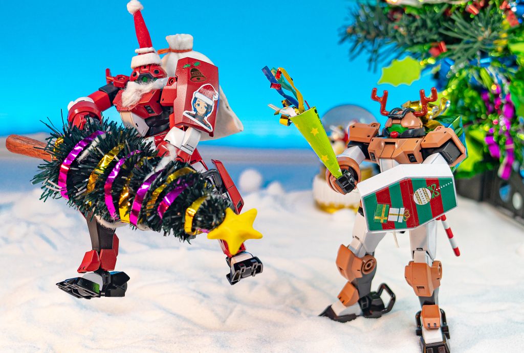 デミトレーナーとクリスマス　水星の魔女　–3枚目/制作者：砂利洗いジャリ太郎