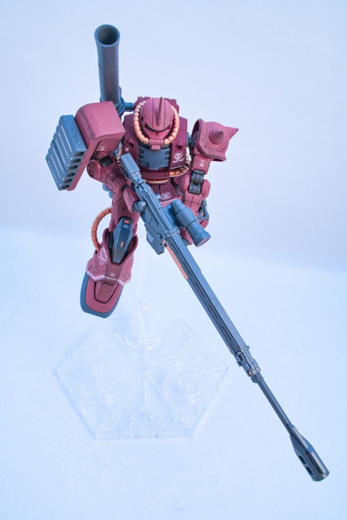 MS-06S_シャア専用ザクⅡ_HG_赤い彗星Ver–2枚目/制作者：おすぎ