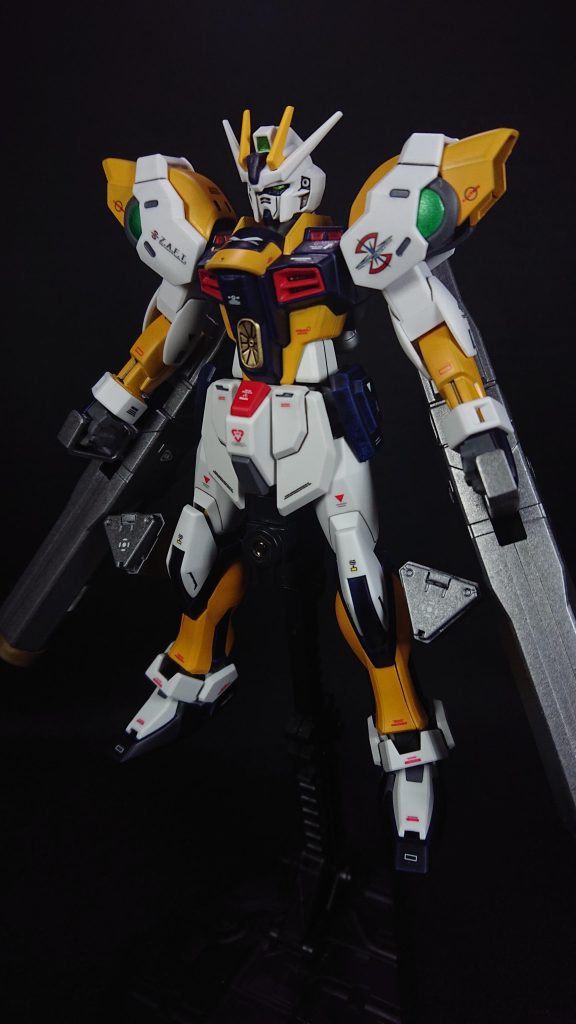 頭部　　　　：ストライクボディ　　　：ストライクフリーダム腰部　　　　：フリーダム+ジャスティス肩　　　　　：ベギルベウ腕部　　　　：ベギルベウ脚部　　　　：ストライク+ミサイルポッド(30MM)バックパック：ヘビーアームズ武装　　　　：ハイパービームガトリング　　　　　　　(レオパルド・ダ・ヴィンチ)