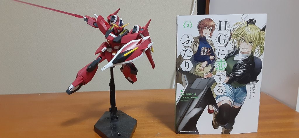 セイバーが出てきた巻と。神崎さん同い年だし共感できる部分もあったりで読み始めたけどまさか改造の参考になるとは。これからガンプラ作る人にオススメです‼️新刊楽しみ、次いつ出るかな