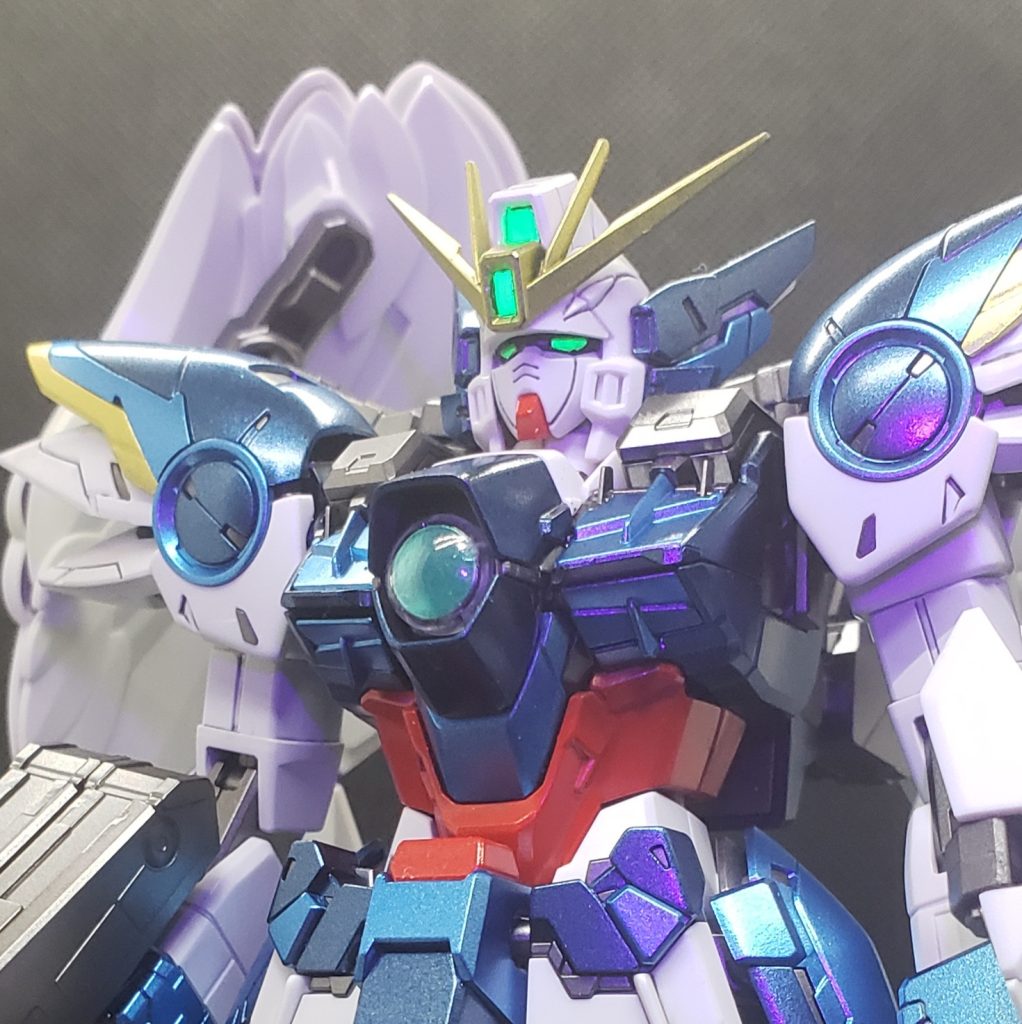 ウイングゼロew　チタニウムフィニッシュ風塗装–2枚目/制作者：さっつん