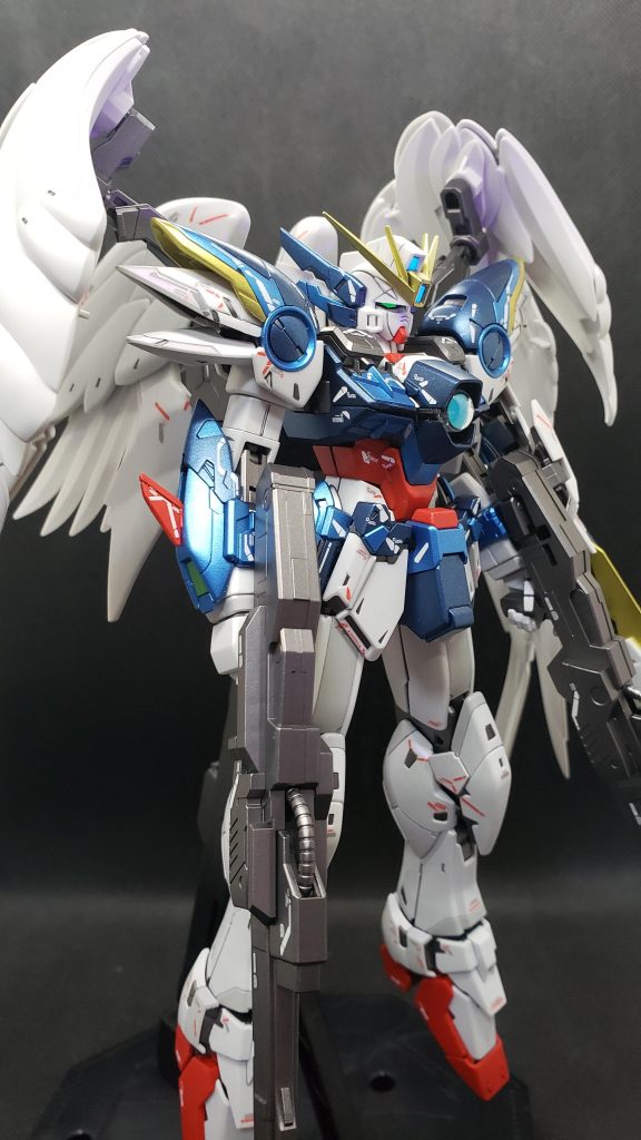 ウイングゼロew　チタニウムフィニッシュ風塗装–3枚目/制作者：さっつん