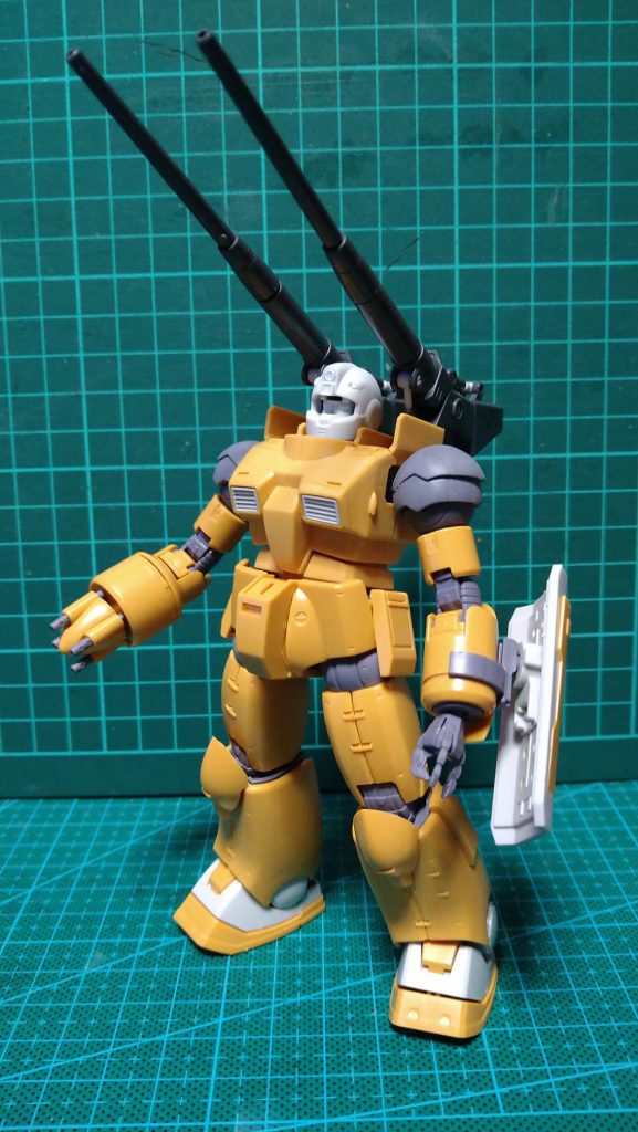 ベースが黄色なので、下地の隠蔽は楽だった気がします。