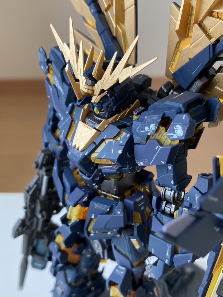 白のユニコーンも好きですが、黒のバンシィも好みです！ご覧いただきありがとうございました。