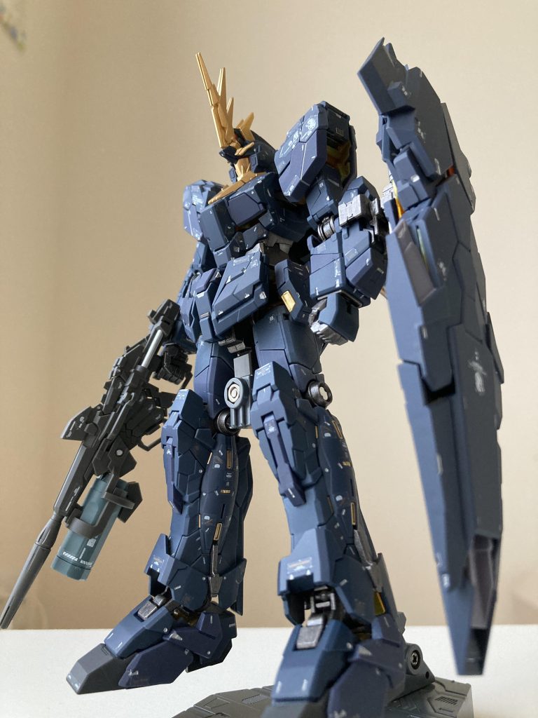 トップコートはクレオスのスーパースムースクリア（ツヤ消し）