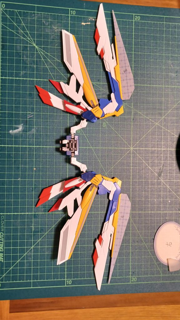 ウイングのミキシングです。