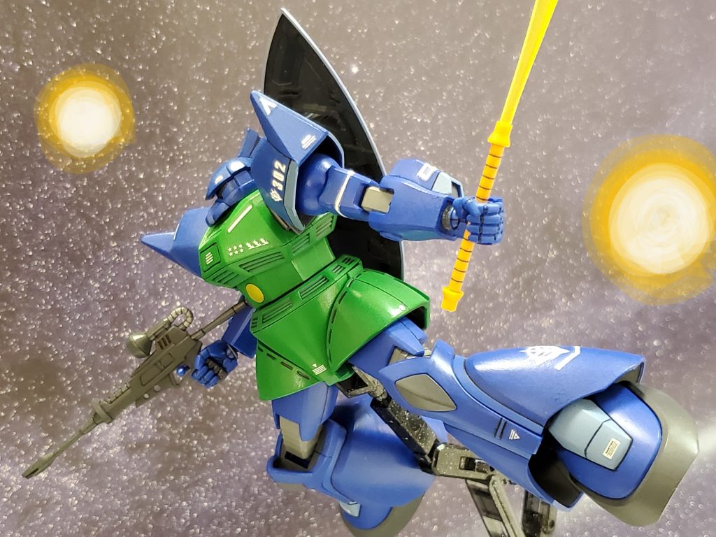 『連邦の雑魚どもが~💢😠💢』0083冒頭シーンを再現したつもりです😅💦