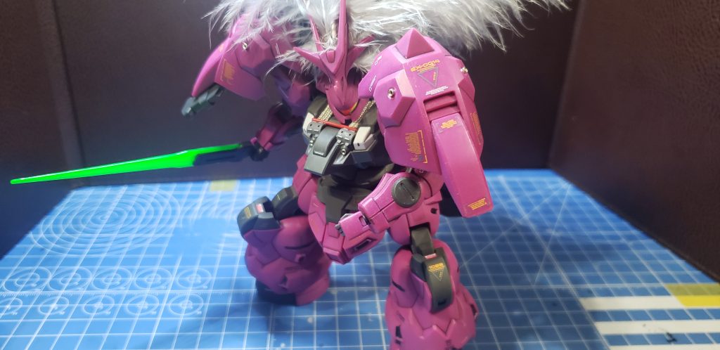 ドスコイ感が凄い。今回は成型色で仕上げて部分塗装も少しだけです(´・ω・｀)ちなみに羽にはミルボンのトリートメントスプレーをぶっかけてます。