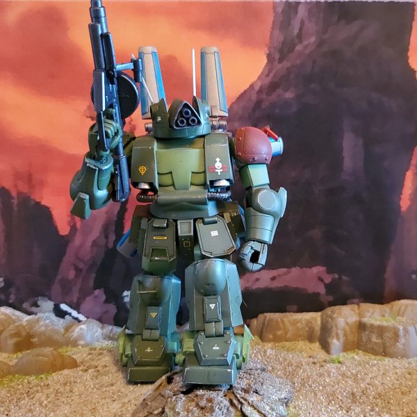 ザクフリッパー　レッドショルダーカスタム