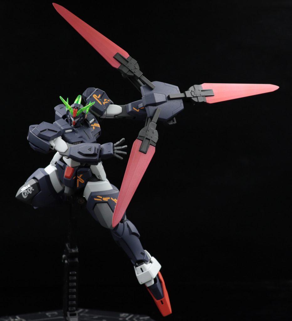 背中から取り外し、大型手裏剣に。これがやりたかった為に製作したまであります笑