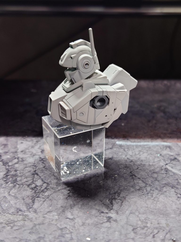 最後は急ぎで仕上げたので、サフ状態はこれしかありませんでした。