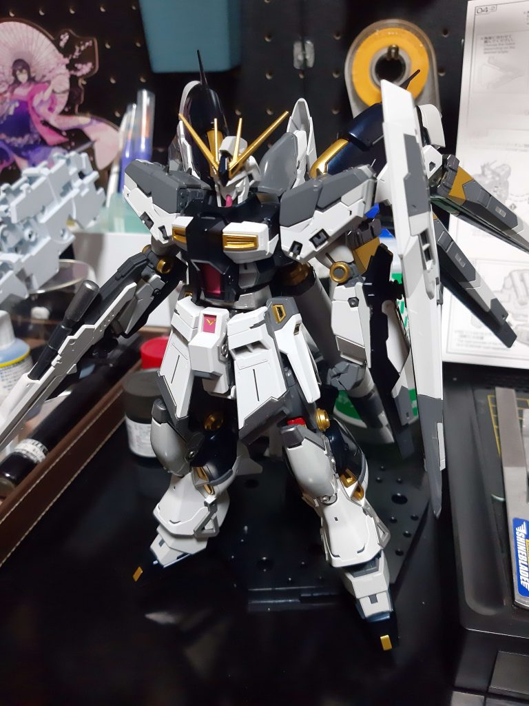 スミ入れ、デカール、つや消し前正直かっこよくまとまるかかなり不安でした…