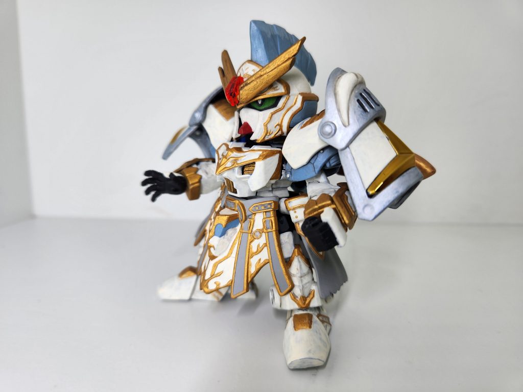 湖の騎士 - ランスロット  ガンダム–3枚目/制作者：@SD_dragon_G