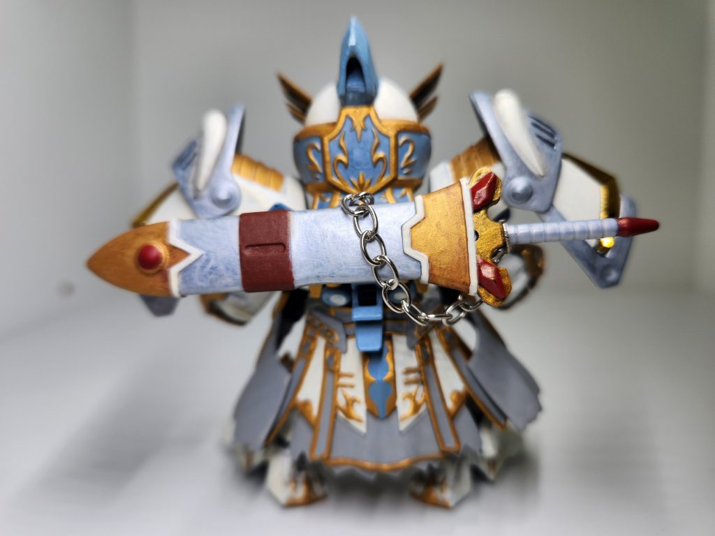 湖の騎士 - ランスロット  ガンダム–4枚目/制作者：@SD_dragon_G