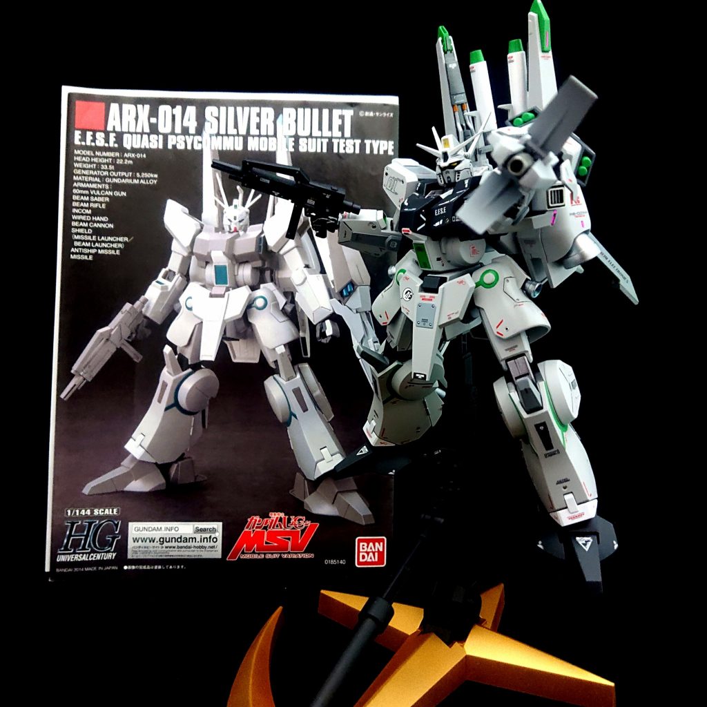 HG1/144 シルヴァ バレト ガエルチャン専用機–4枚目/制作者:二丁目のババア