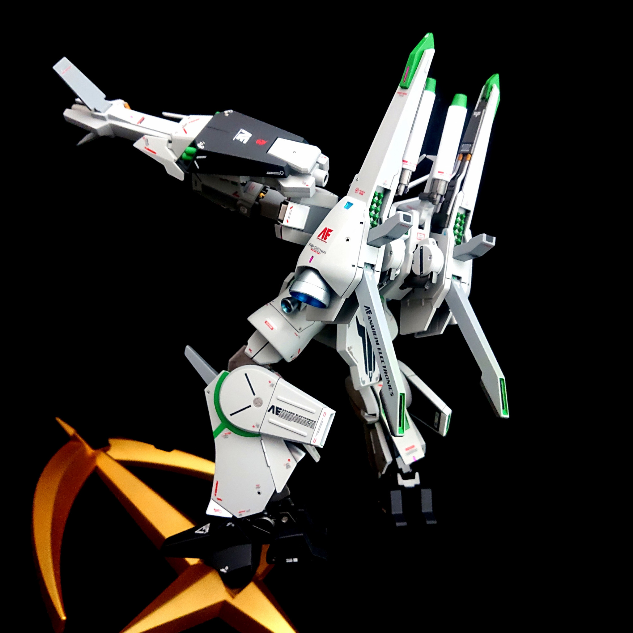 HG1/144 シルヴァ バレト ガエルチャン専用機｜二丁目のババアさんの