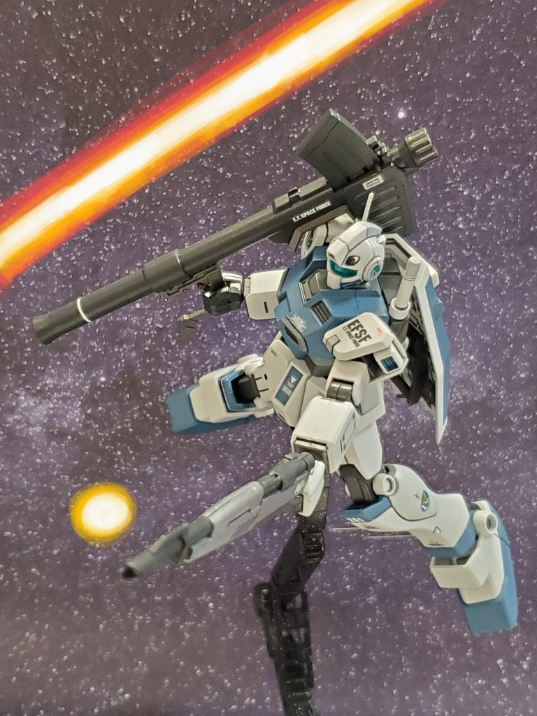 ソロモン制圧に成功した連邦軍はさらに進行💨そして、いよいよ宇宙要塞ア・バオア・クー海戦が開始❗ジムAEもフル装備で出撃~🎶