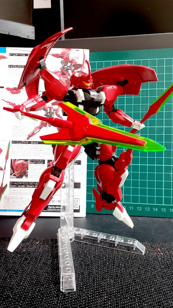 パチ組状態のダリルバルデ。かっこいい！しかし今回はー