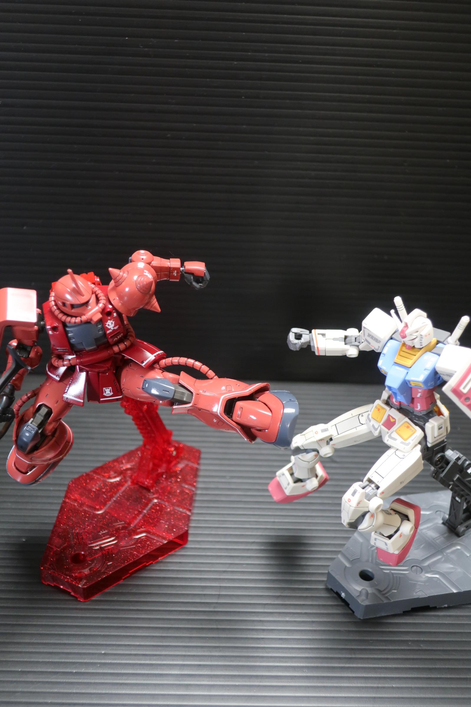 シャア専用ザク Vs ガンダム Take Gundamさんのガンプラ作品 Gunsta ガンスタ