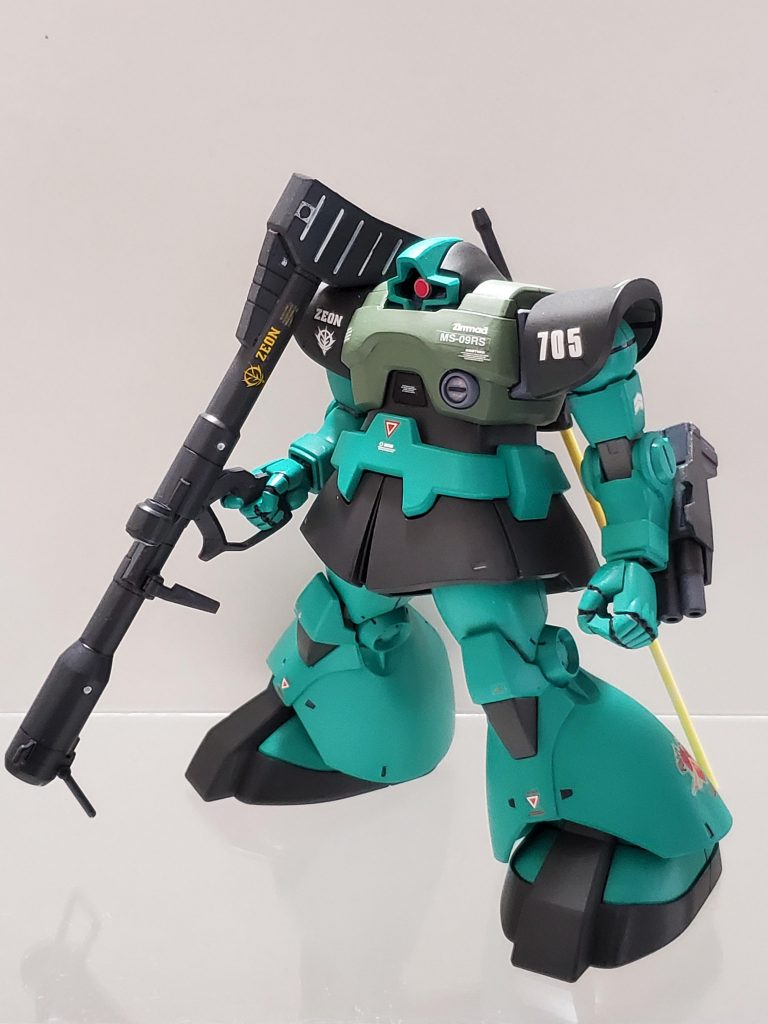 以上、エマァ・ダイス少尉搭乗機、リック・ドム(FairyHeart隊仕様)の妄想ストーリーでした～😅💦