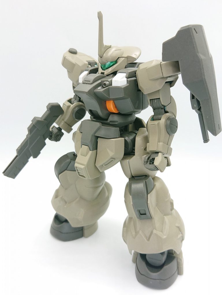 フロントショット後ハメ加工要らずで塗装は楽です