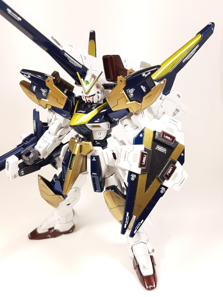 HG V2アサルトバスターガンダム–2枚目/制作者：孤独のプラモ