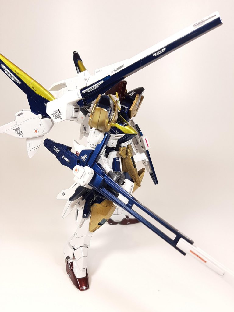 HG V2アサルトバスターガンダム–3枚目/制作者：孤独のプラモ